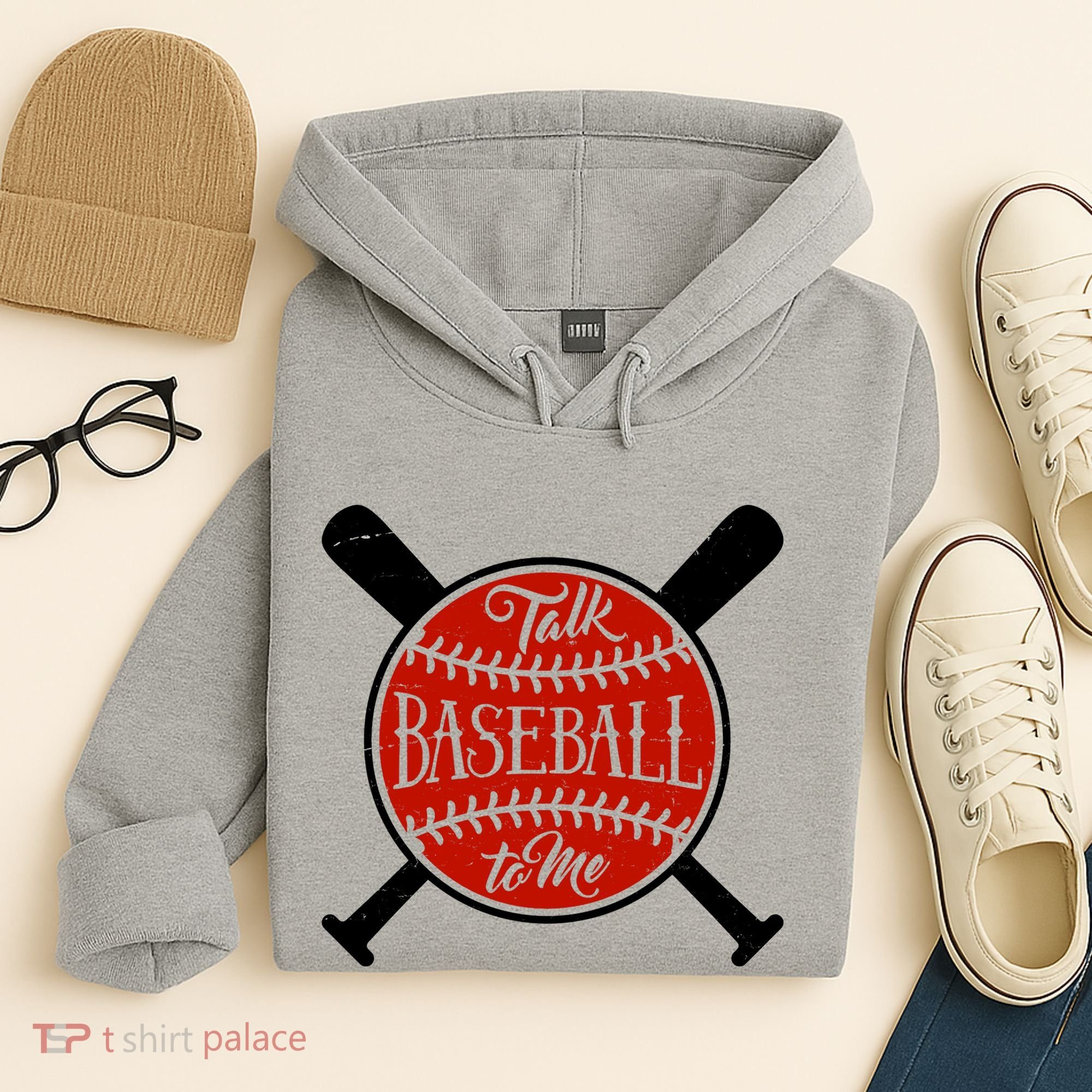 Talk Baseball To Me Hoodie