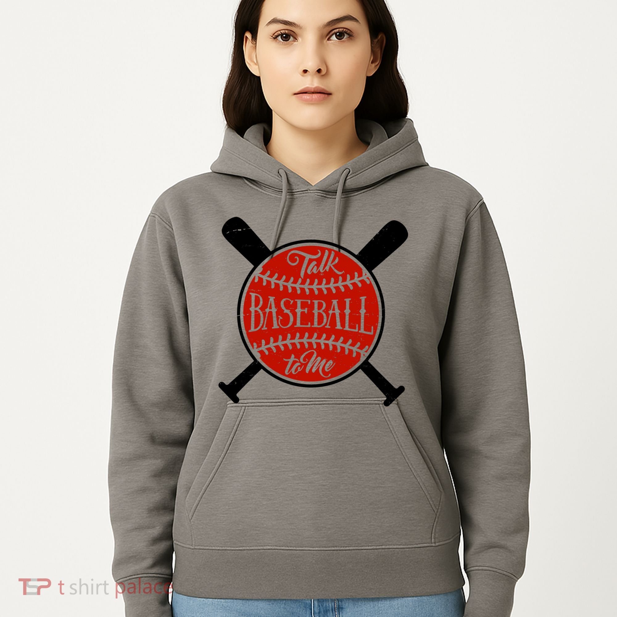Talk Baseball To Me Hoodie