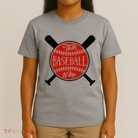 Talk Baseball To Me T-Shirt thumb 4