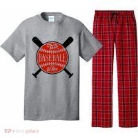 Talk Baseball To Me Pajama Set thumb 0