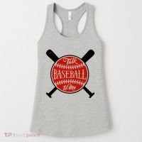 Talk Baseball To Me Women's Tank Top thumb 0