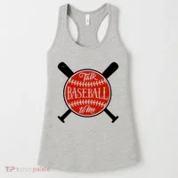 Talk Baseball To Me Women's Tank Top thumb 0