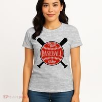 Talk Baseball To Me Women's T-Shirt thumb 4