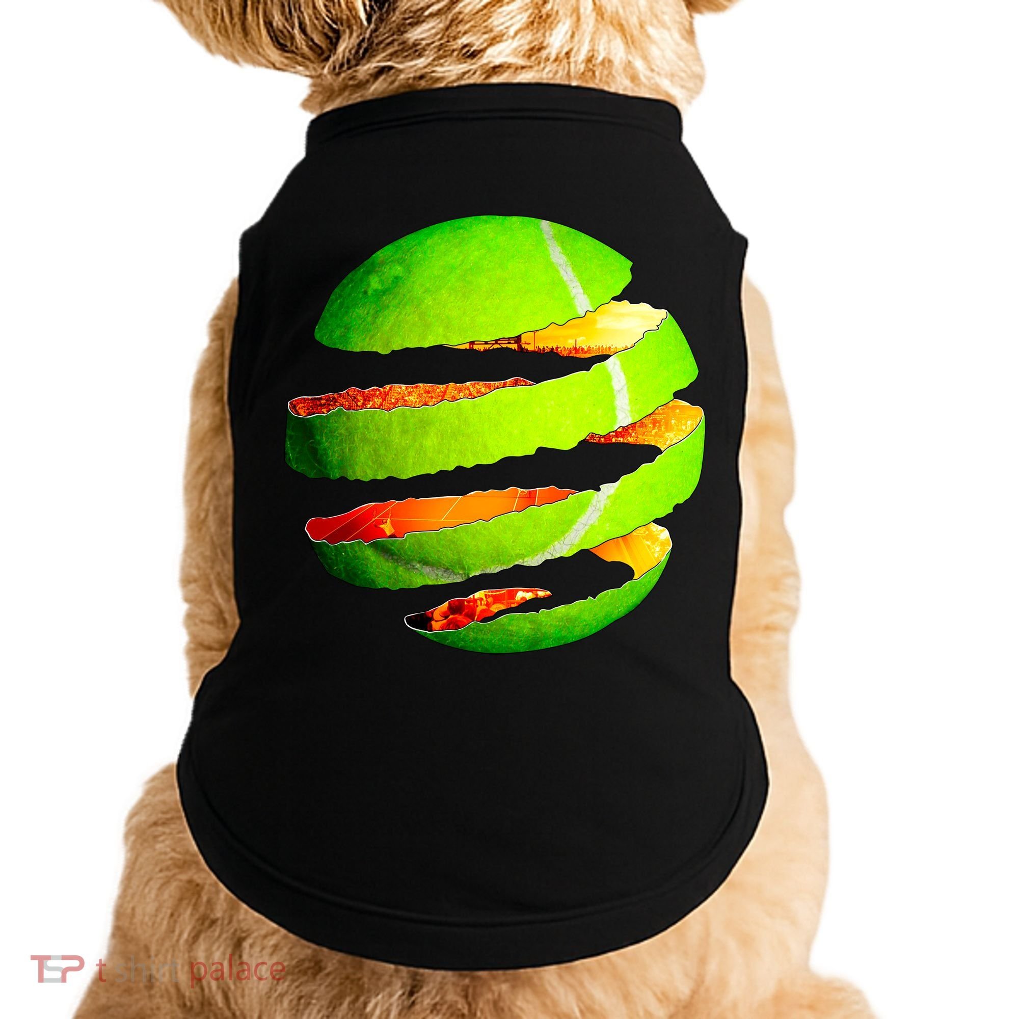Tennis Ball Tear Doggie Tank