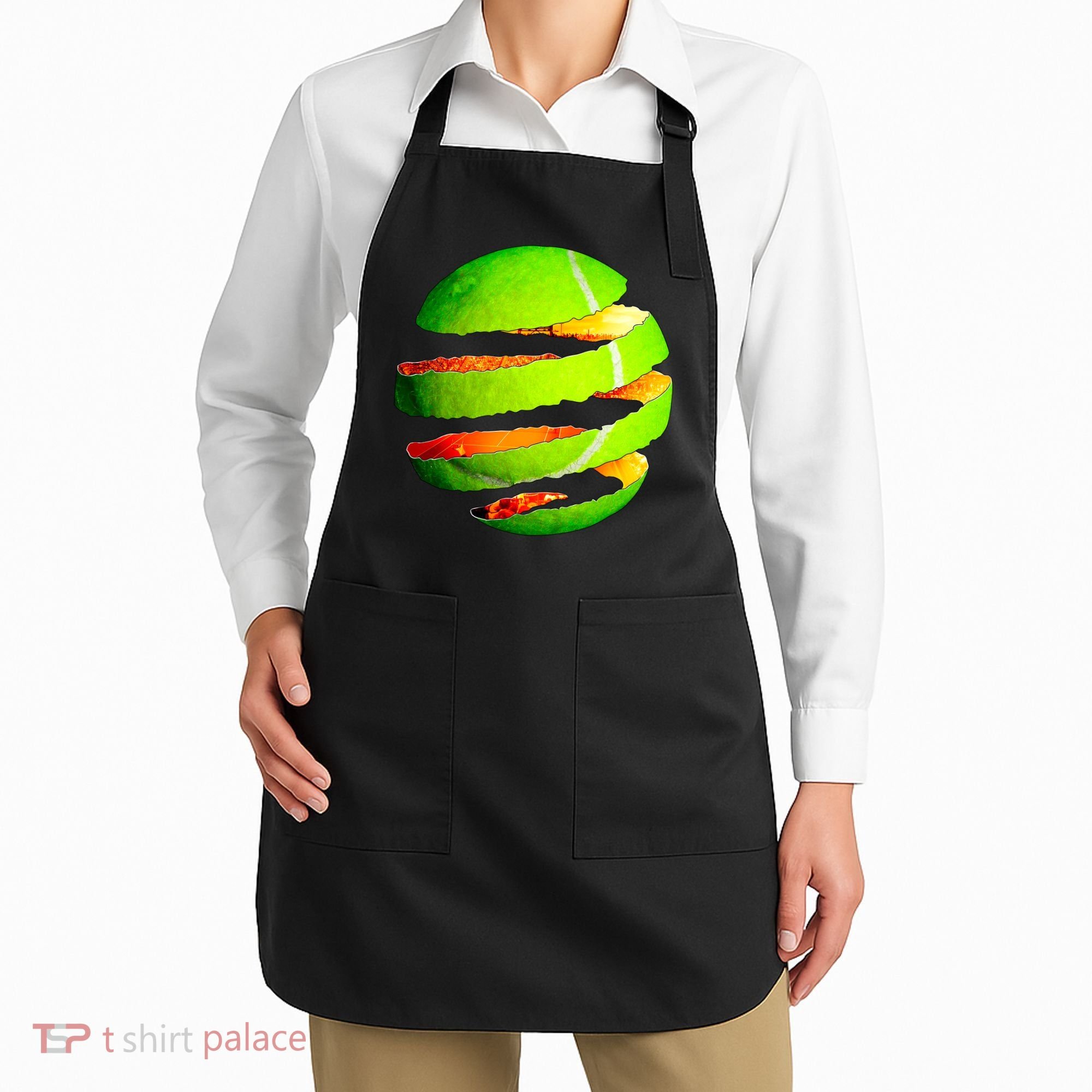 Tennis Ball Tear Apron