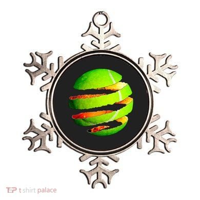 Tennis Ball Tear Ornament