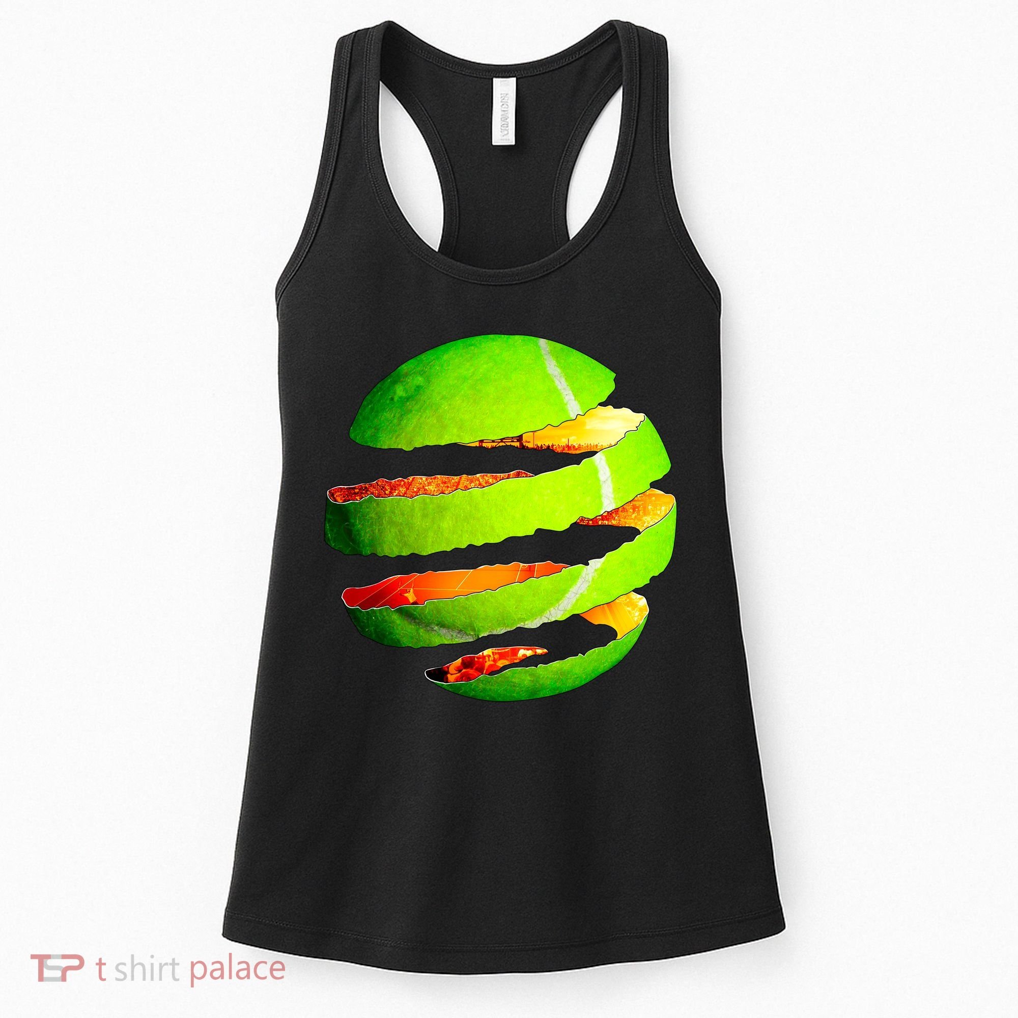 Tennis Ball Tear Women's Tank Top