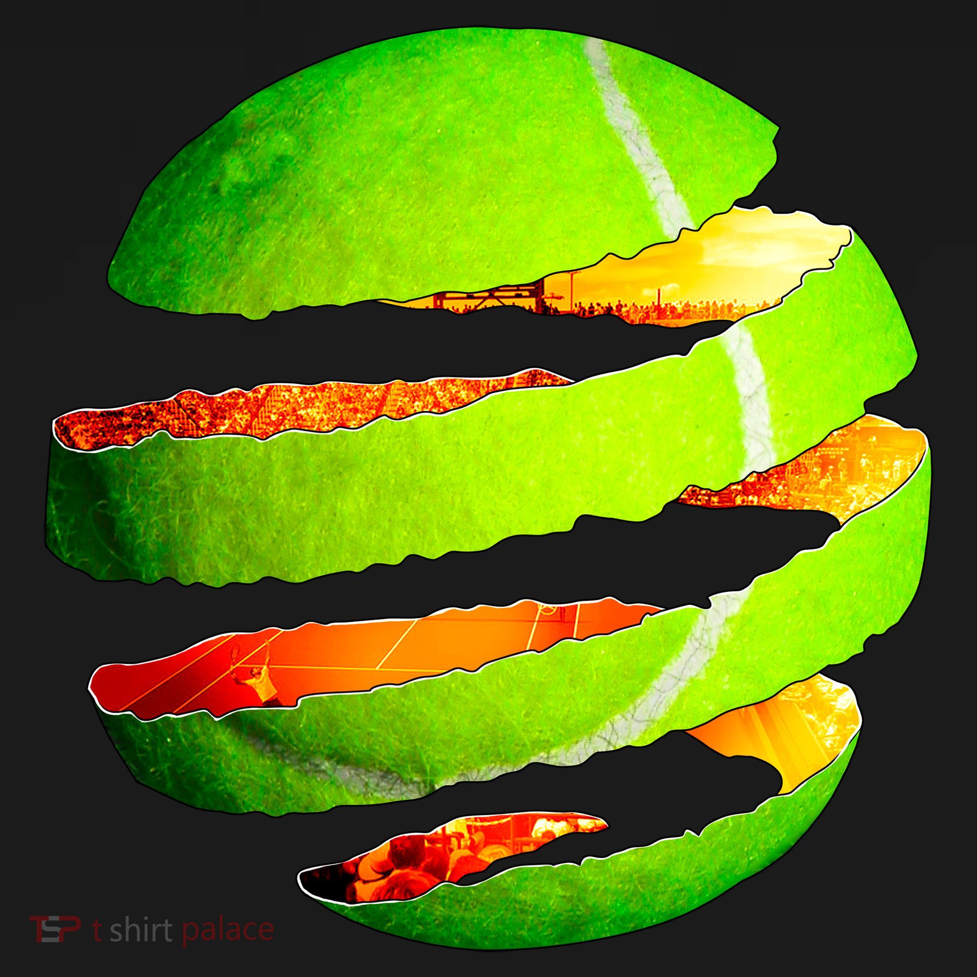 Tennis Ball Tear Women's Tank Top