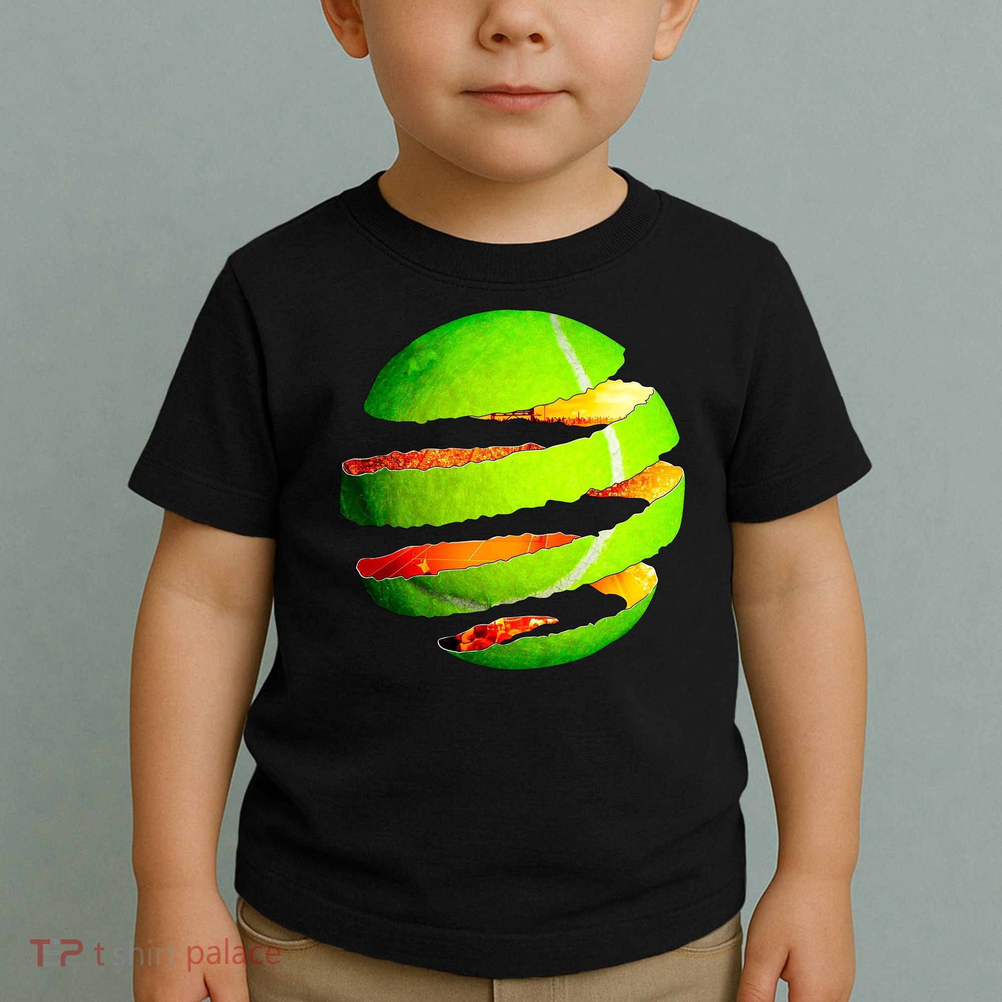 Tennis Ball Tear Toddler T-Shirt