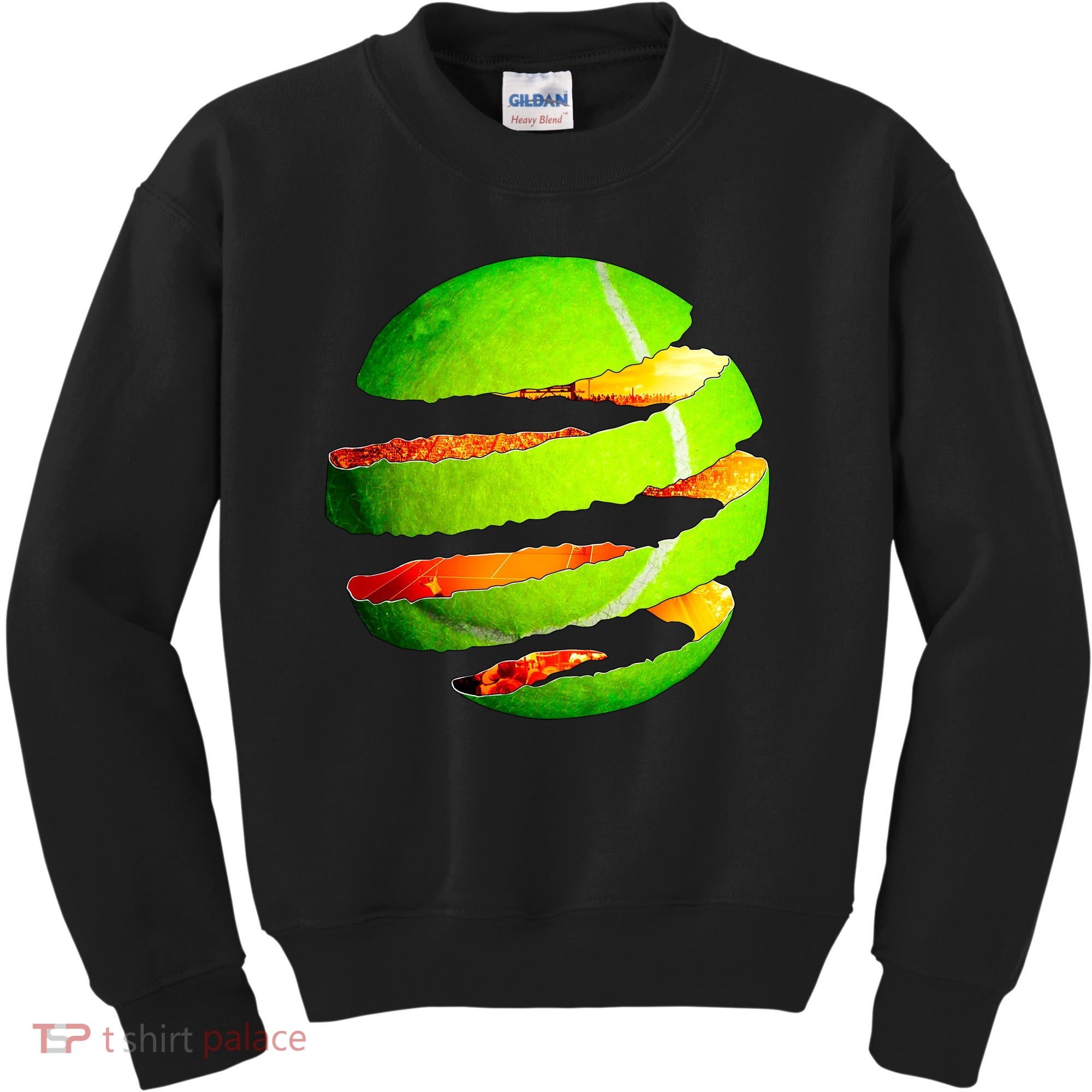 Tennis Ball Tear Kids Sweatshirt