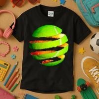 Tennis Ball Tear Kids T-Shirt thumb 3