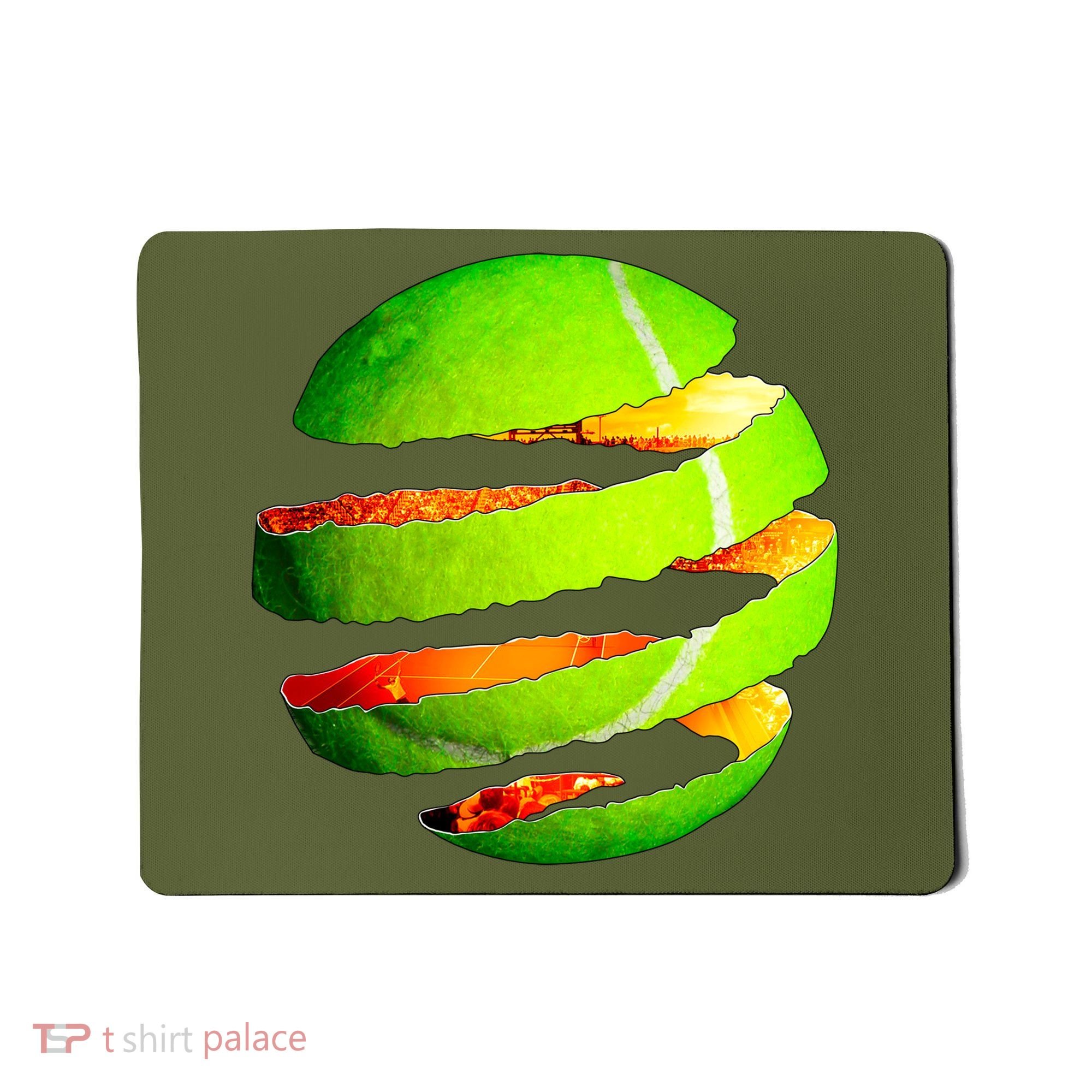 Tennis Ball Tear Mousepad