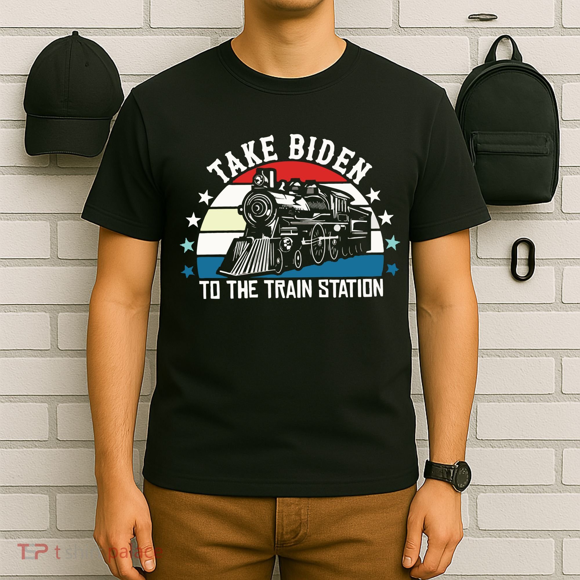 Take Biden To The Train Station Yellowstone T-Shirt