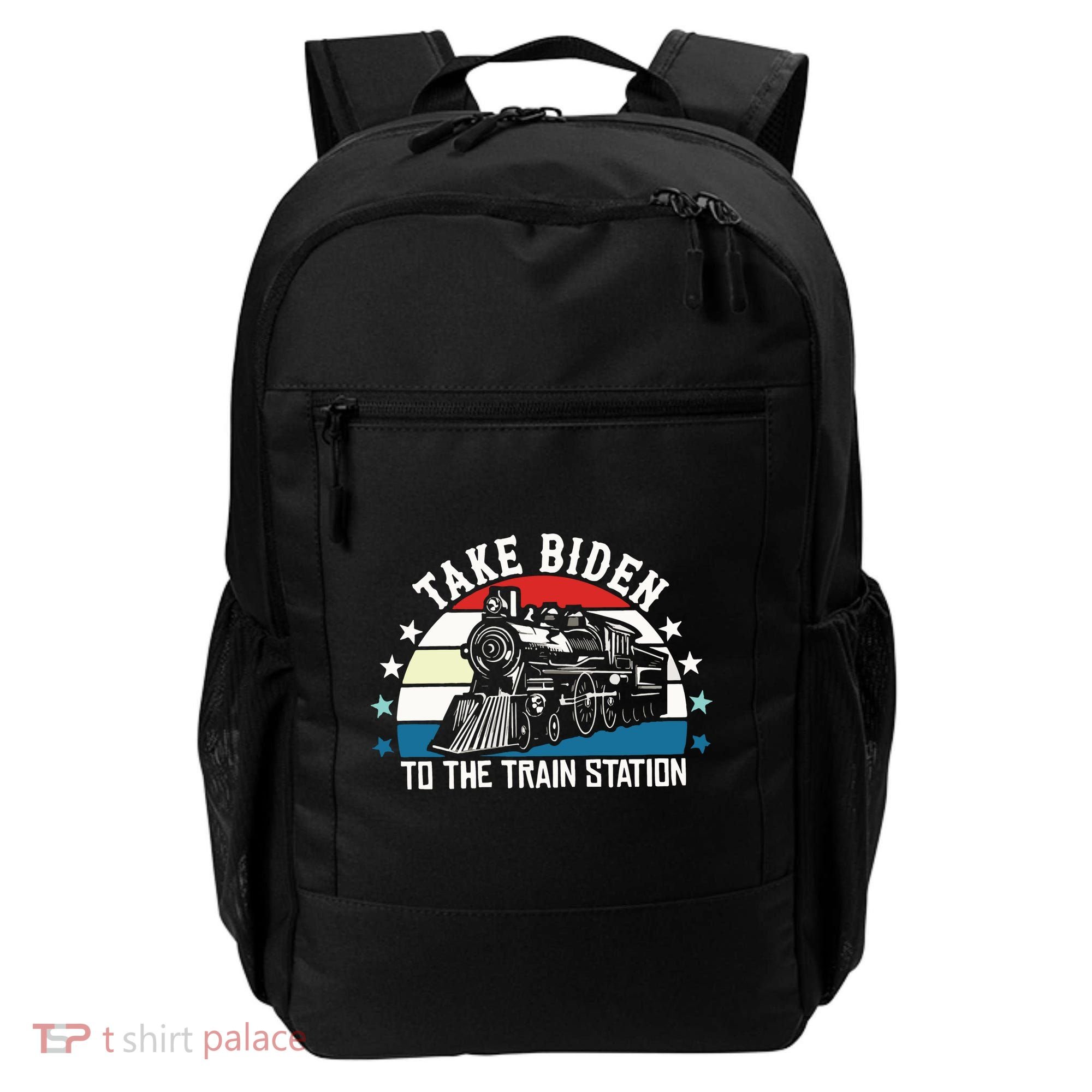 Take Biden To The Train Station Yellowstone Backpack