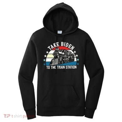 Take Biden To The Train Station Yellowstone Women's Hoodie