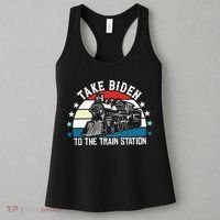 Take Biden To The Train Station Yellowstone Women's Tank Top thumb 3