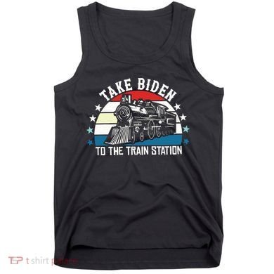 Take Biden To The Train Station Yellowstone Tank Top
