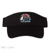 Take Biden To The Train Station Yellowstone Visor thumb 0