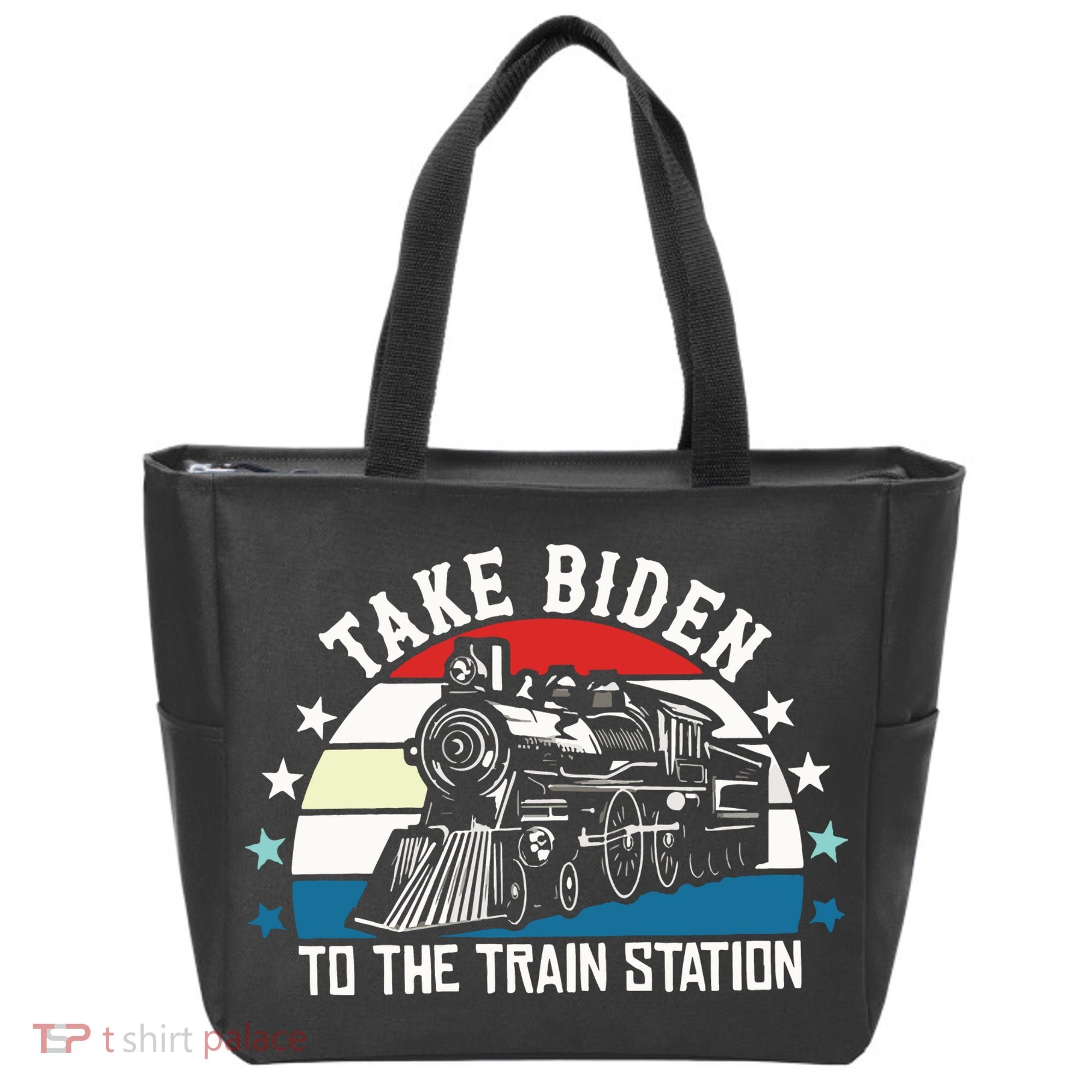 Take Biden To The Train Station Yellowstone Tote Bag