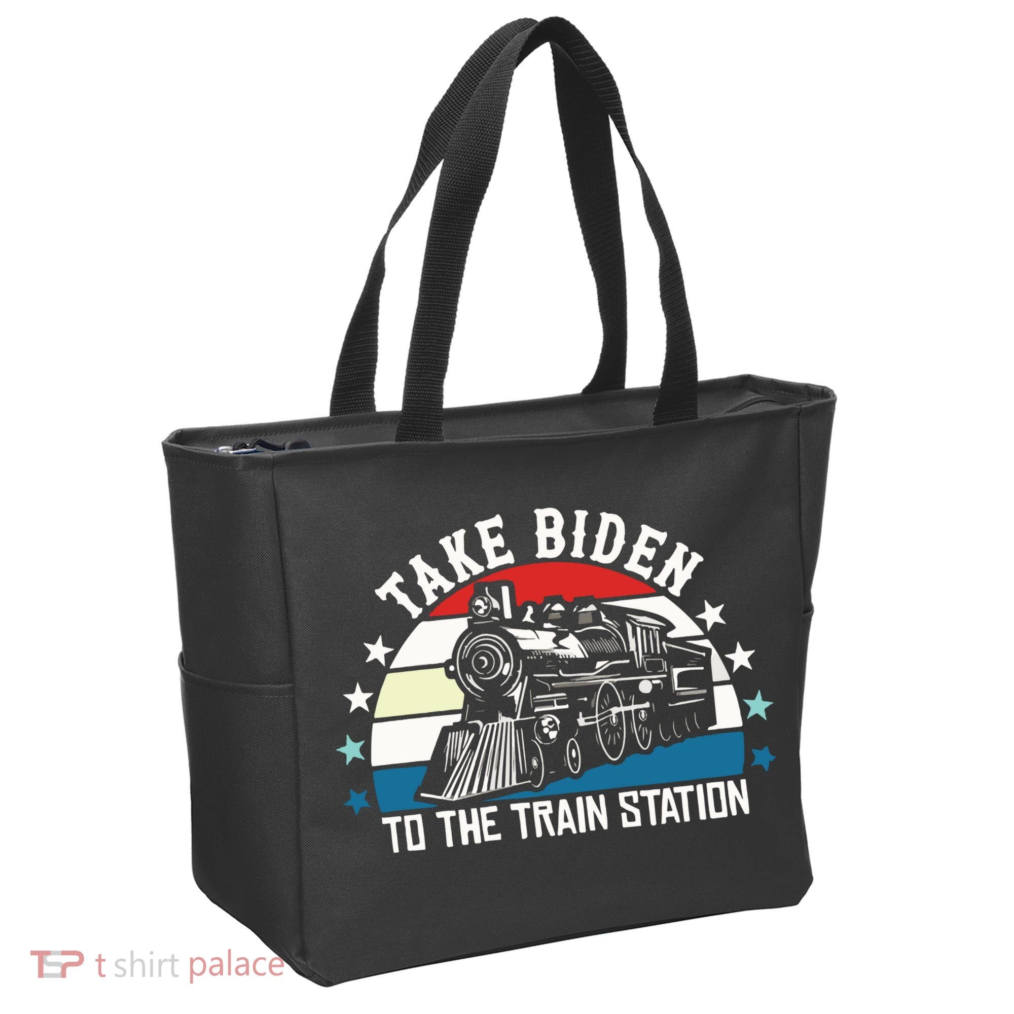 Take Biden To The Train Station Yellowstone Tote Bag