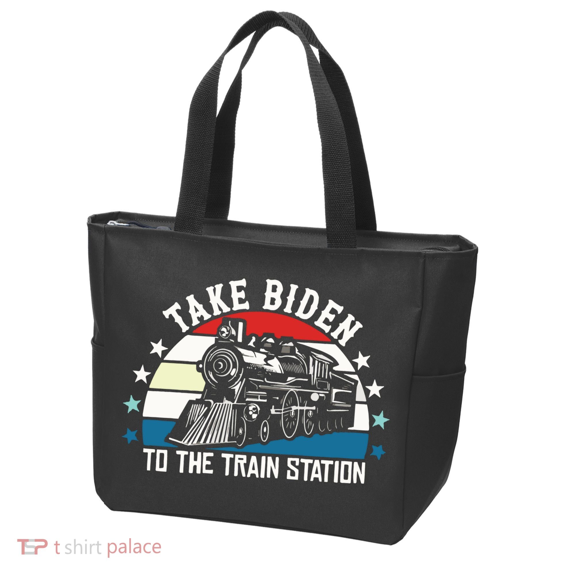 Take Biden To The Train Station Yellowstone Tote Bag