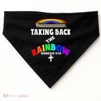Taking Back The RainbowArk Encounter Inspired USA-Made Doggie Bandana thumb 0