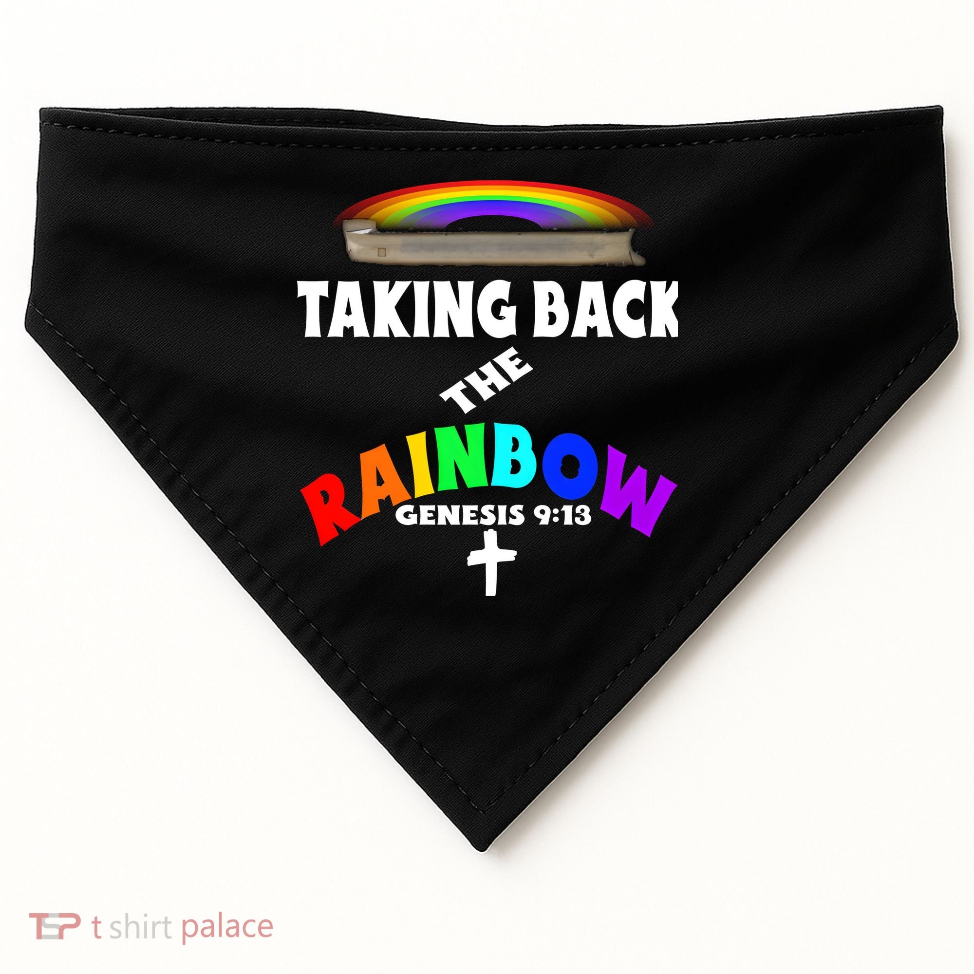 Taking Back The RainbowArk Encounter Inspired USA-Made Doggie Bandana