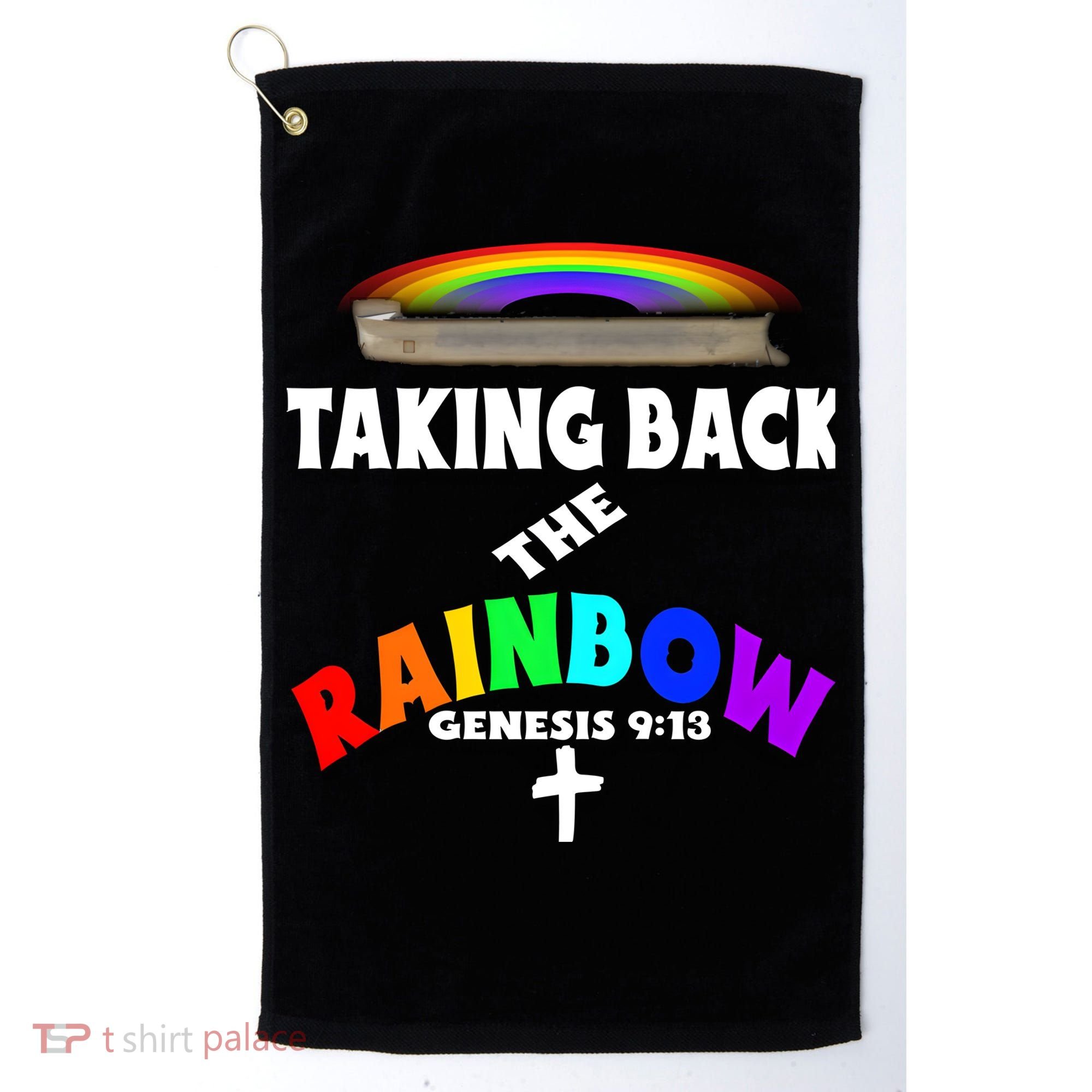 Taking Back The RainbowArk Encounter Inspired Golf Towel