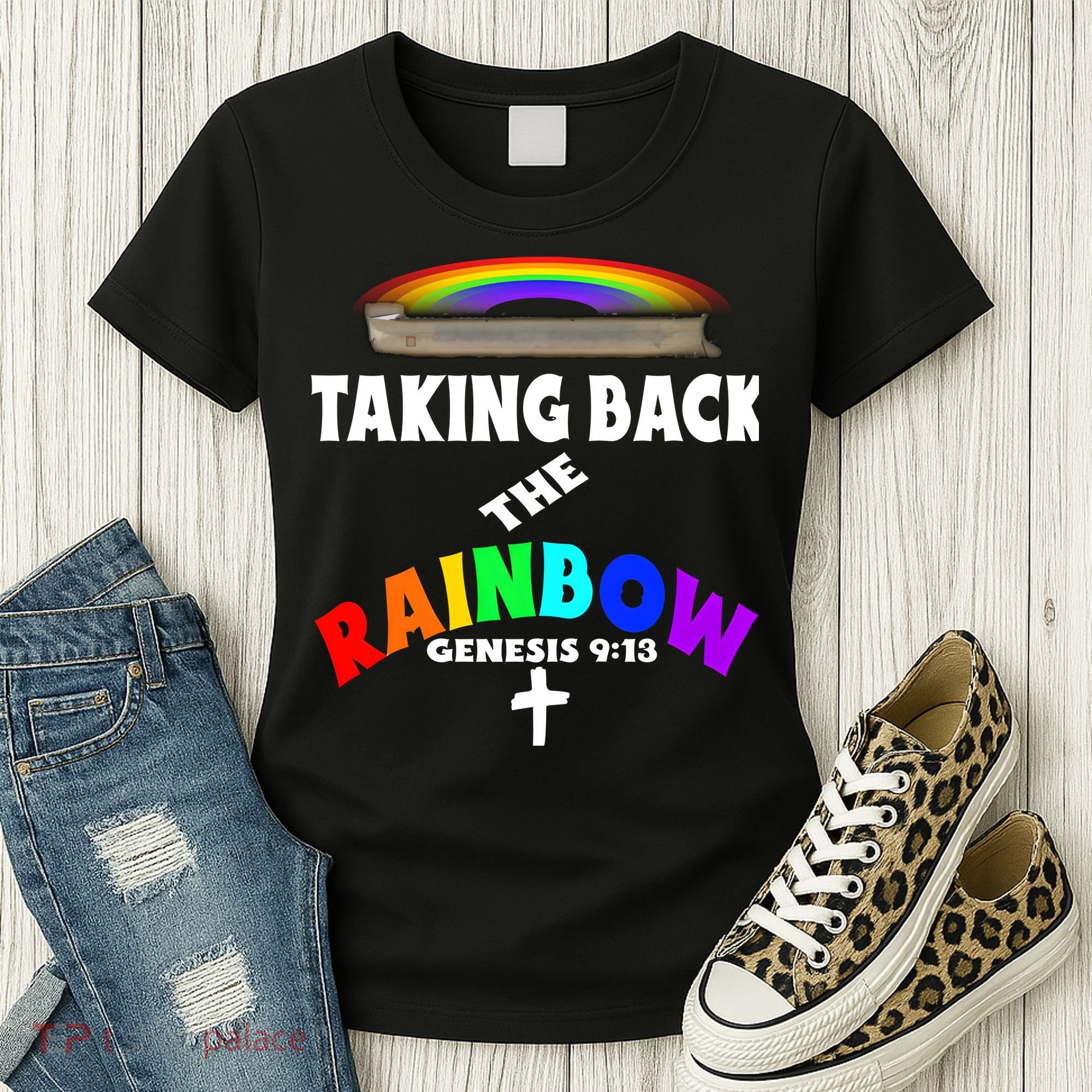 Taking Back The RainbowArk Encounter Inspired Women's T-Shirt