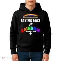 Taking Back The RainbowArk Encounter Inspired Kids Hoodie thumb 4