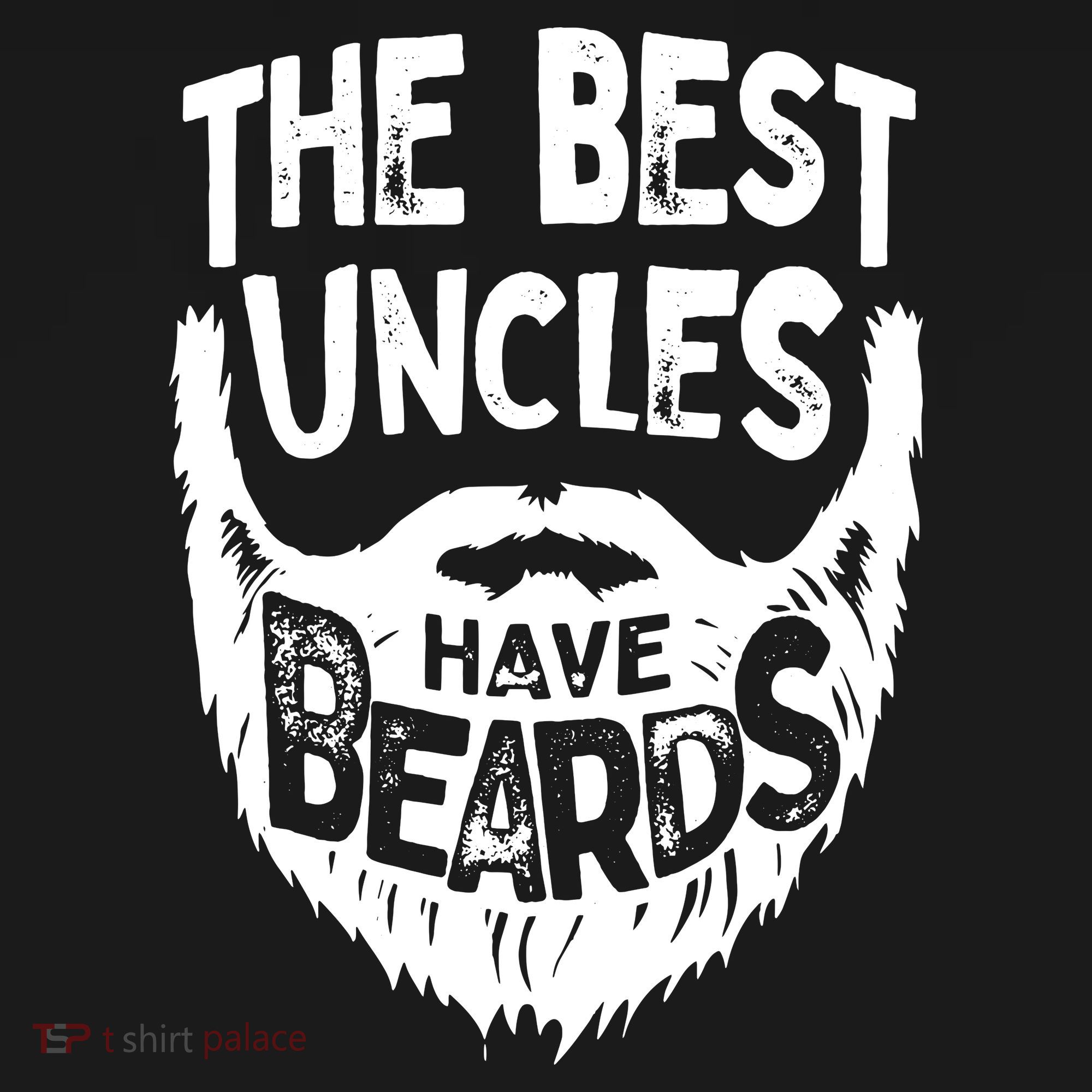 The Best Uncles Have Beards Shirt Funny Uncle Beard Gift Coaster