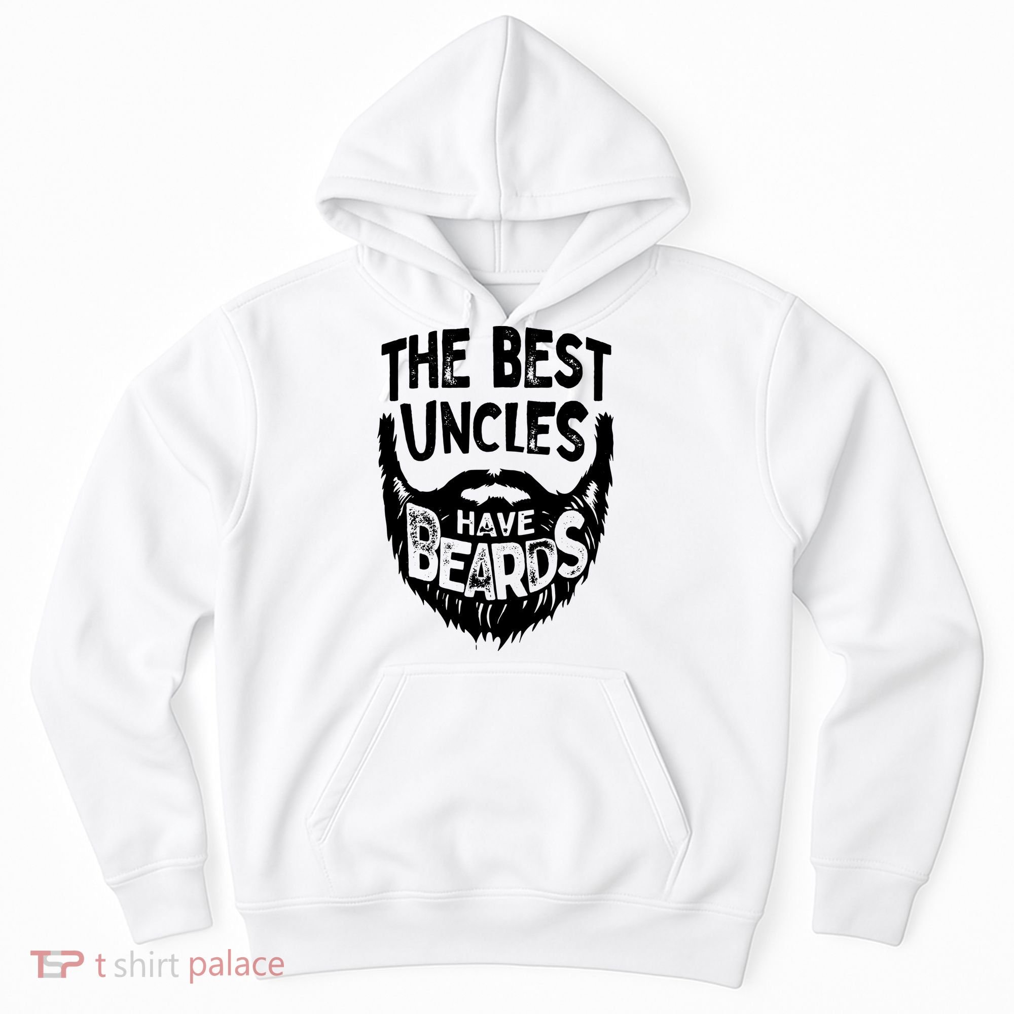 The Best Uncles Have Beards Shirt Funny Uncle Beard Gift Hoodie