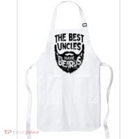 The Best Uncles Have Beards Shirt Funny Uncle Beard Gift Apron thumb 0