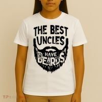 The Best Uncles Have Beards Shirt Funny Uncle Beard Gift T-Shirt thumb 4