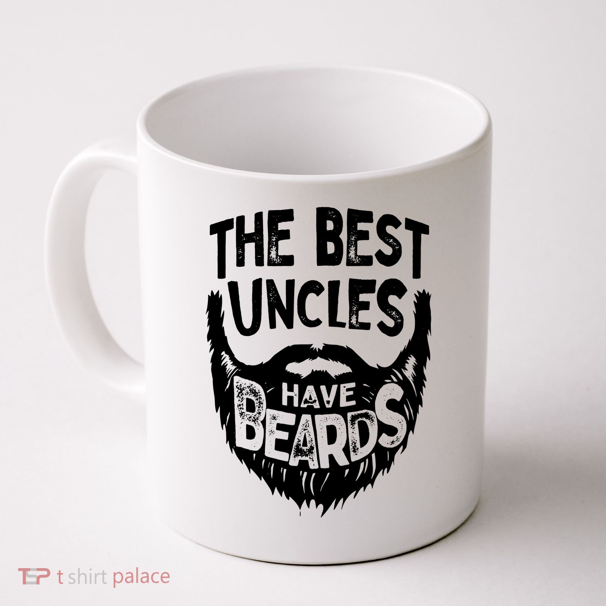 The Best Uncles Have Beards Shirt Funny Uncle Beard Gift Coffee Mug