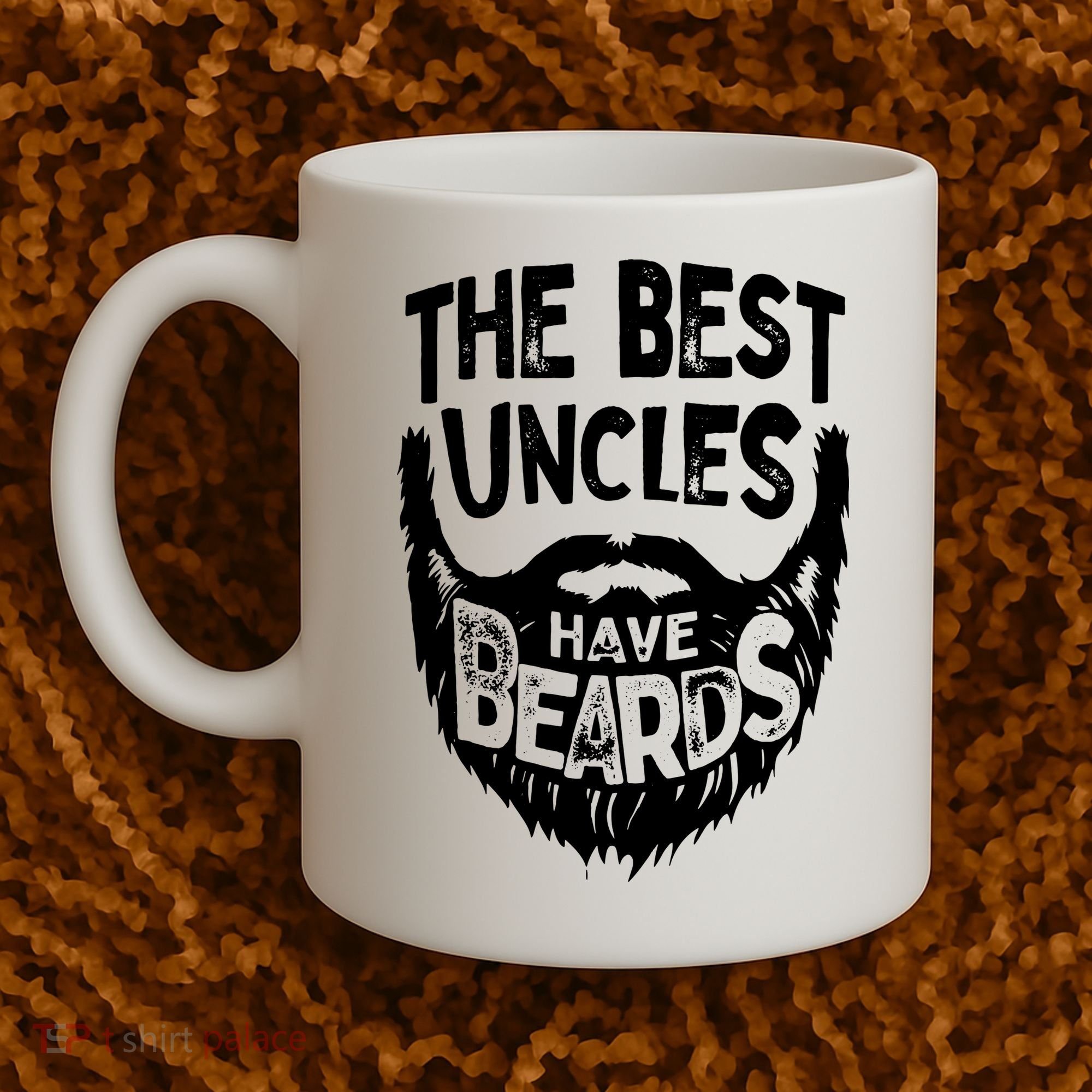 The Best Uncles Have Beards Shirt Funny Uncle Beard Gift Coffee Mug