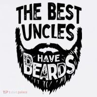 The Best Uncles Have Beards Shirt Funny Uncle Beard Gift Beanie thumb 2
