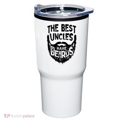 The Best Uncles Have Beards Shirt Funny Uncle Beard Gift Tumbler