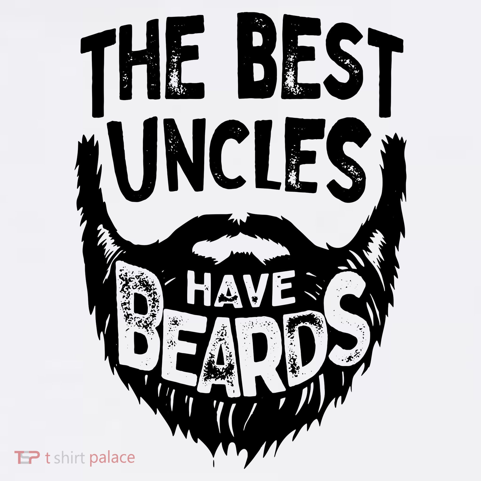 The Best Uncles Have Beards Shirt Funny Uncle Beard Gift Mousepad