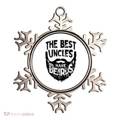 The Best Uncles Have Beards Shirt Funny Uncle Beard Gift Ornament