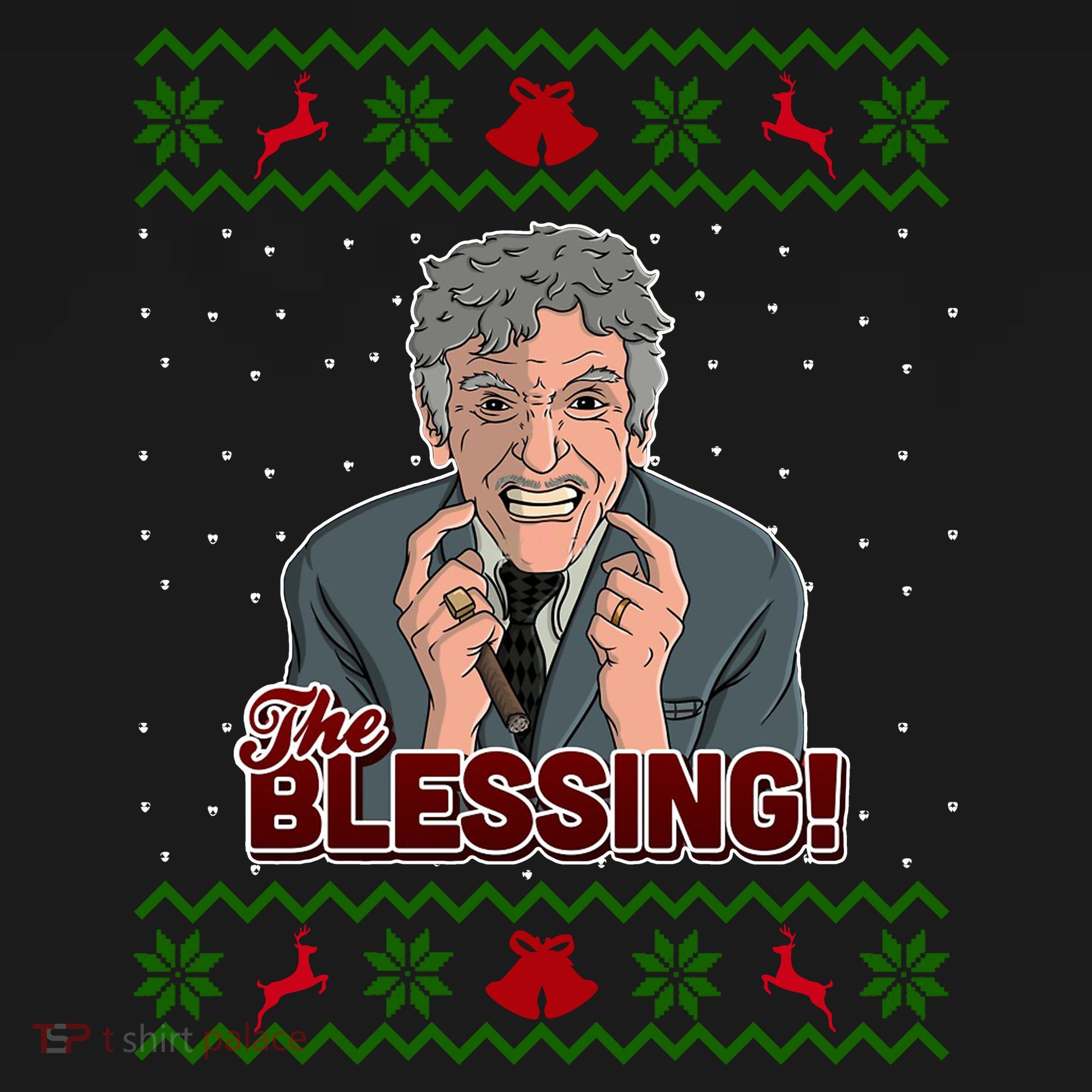 The Blessing Ugly Christmas Sweater Family Christmas Sweatshirt
