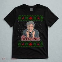 The Blessing Ugly Christmas Sweater Family Christmas T-Shirt thumb 5