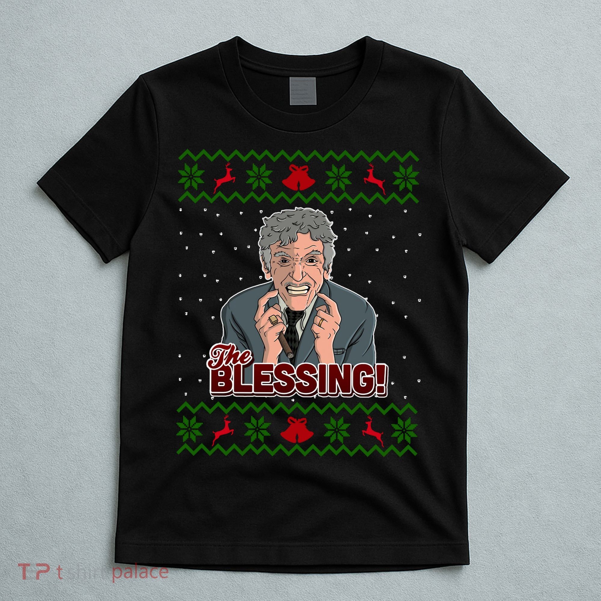 The Blessing Ugly Christmas Sweater Family Christmas T-Shirt