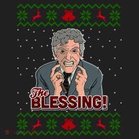 The Blessing Ugly Christmas Sweater Family Christmas Beanie thumb 2