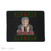 The Blessing Ugly Christmas Sweater Family Christmas Mousepad thumb 0