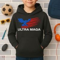 Trump Buff Ultra MAGA Kids Hoodie thumb 2