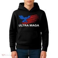 Trump Buff Ultra MAGA Kids Hoodie thumb 4