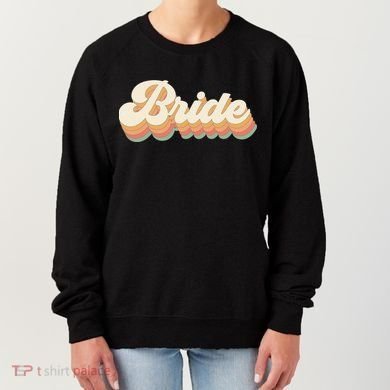 Team Bride Vintage Bachelorette Party Women's Sweatshirt