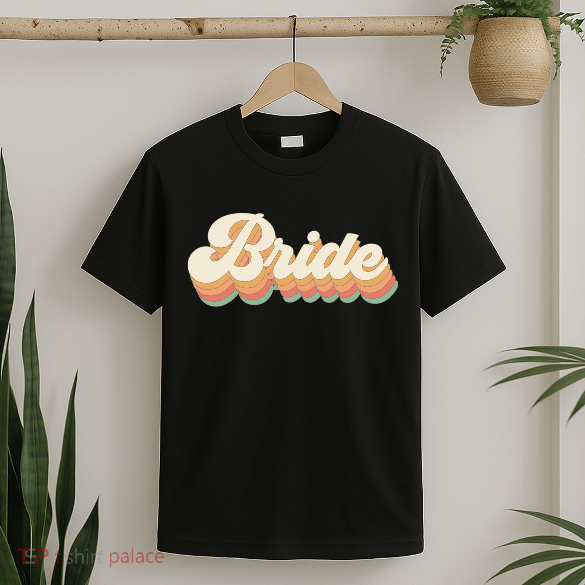 Team Bride Vintage Bachelorette Party T-Shirt
