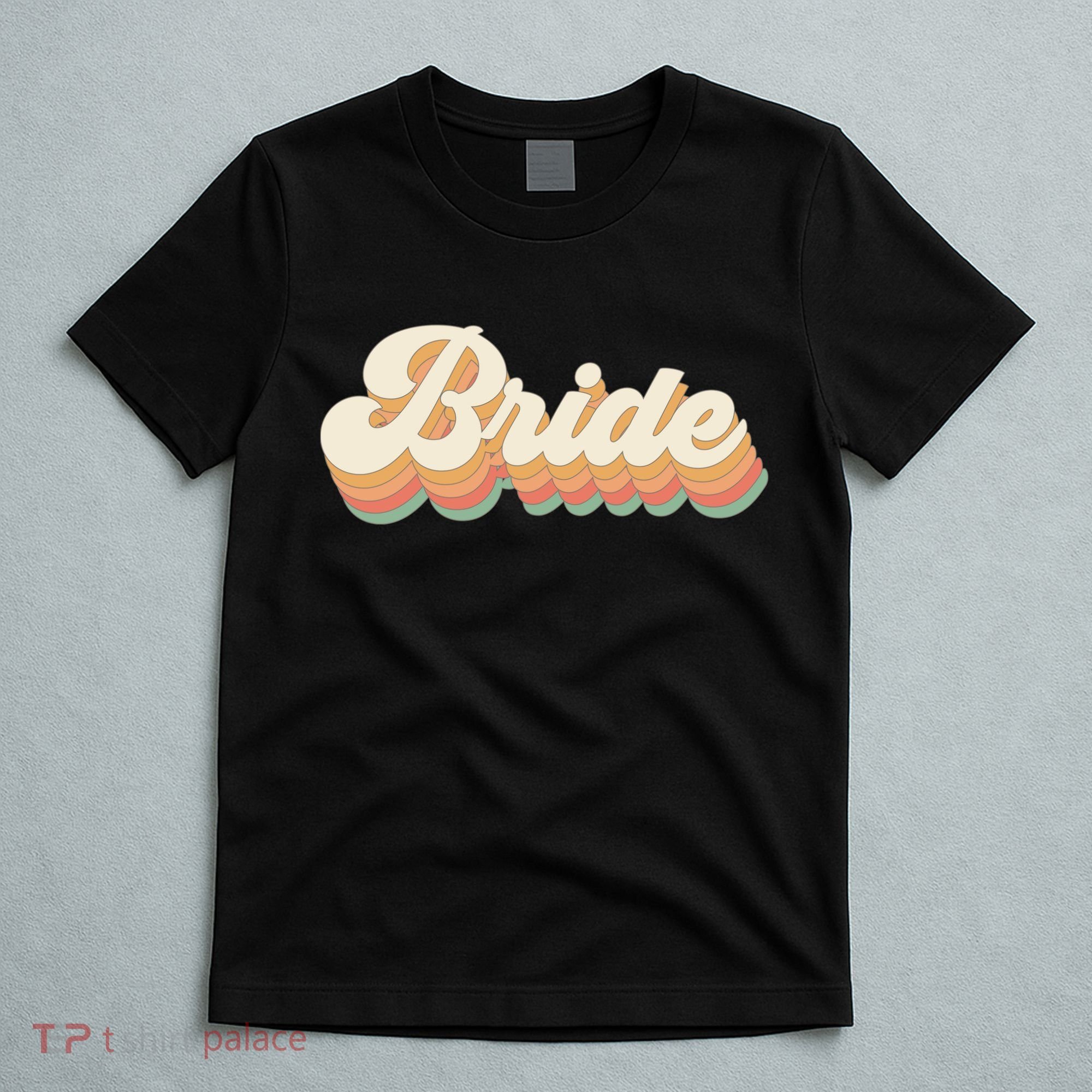 Team Bride Vintage Bachelorette Party T-Shirt